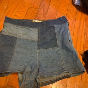 Free people denim vintage shorts